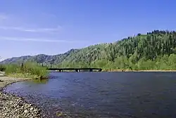 Деревянный автомобильный мост через Верхнюю Терсь