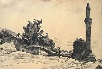 Мотив из Битола (Теке), 1927 г.