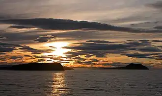 Северная оконечность мыса Шмидта — утёсы Кожевникова и Вебер