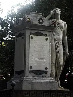 Надгробие Ольхина