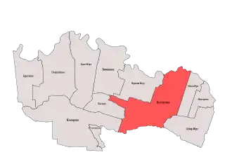 Надтеречненское сельское поселение на карте