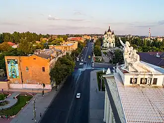 Вид на проспект.Фото Анатолия Волкова, 2019