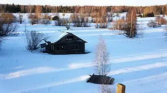 Вид с колокольни Никольской церкви