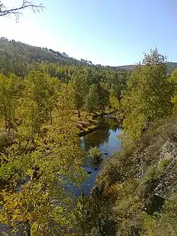 Река в среднем течении