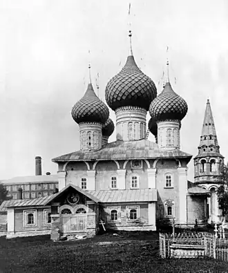 Церковь Николы в Меленках, построенная на месте монастыря