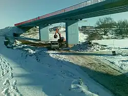 Новый мост, построенный в 2011 году