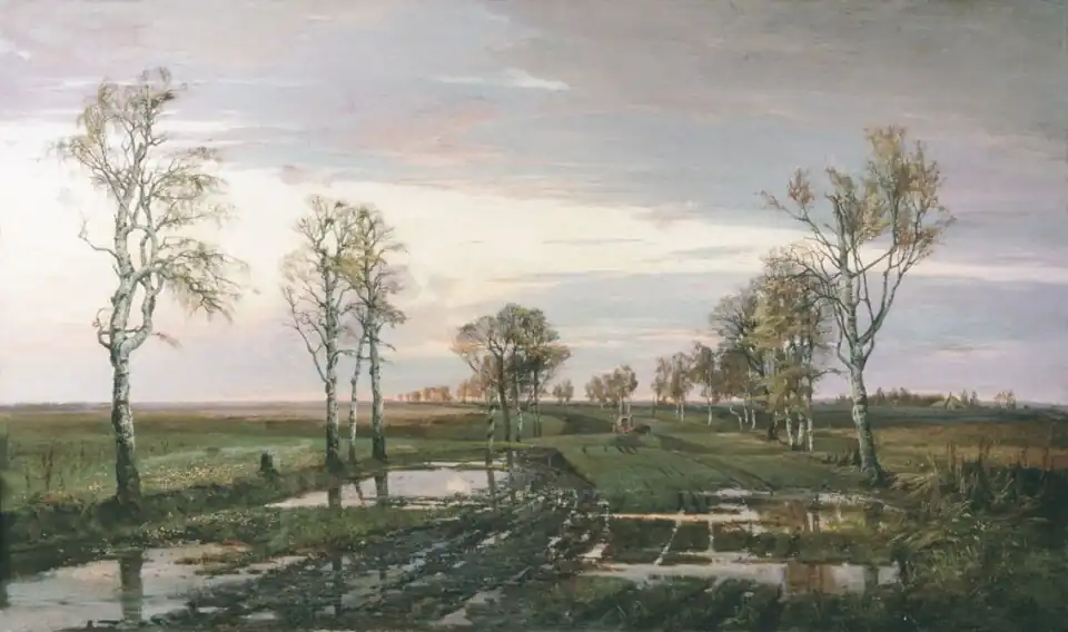 Большая русская дорога осеньюНиколай Добровольский, 1877