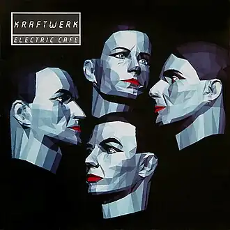 Обложка альбома Kraftwerk «Electric Café» (1986)
