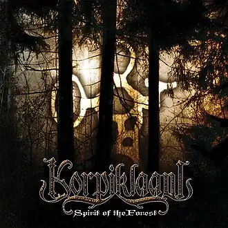 Обложка альбома Korpiklaani «Spirit of the Forest» (2003)