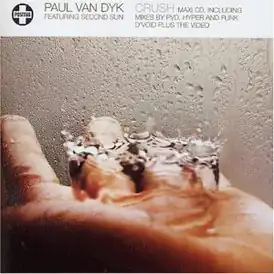 Обложка сингла Пол ван Дайк «Crush» (2004)
