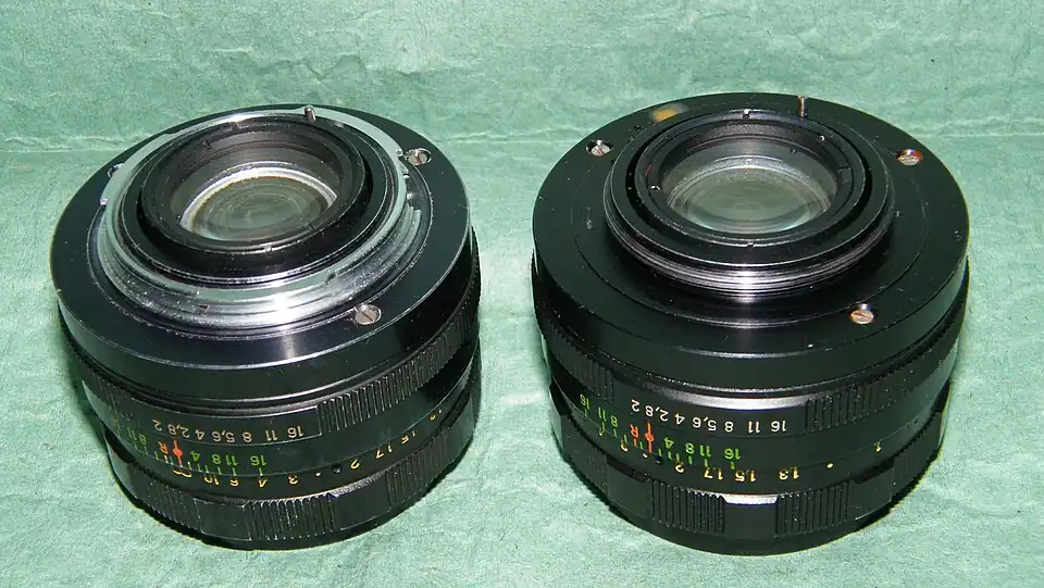 Применение адаптера «M42×1 — байонет K» на объективе «Гелиос-44М»