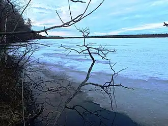 Озеро у трассы 86К-127.