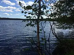 Вид с западного берега