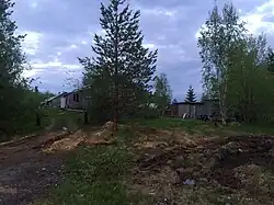 Деревня на берегу Пертозера