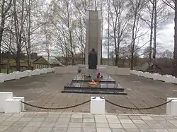 Оленинский район. Мемориал воинам 158 стрелковой дивизии в с. Холмец