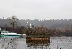 Опора бывшего моста