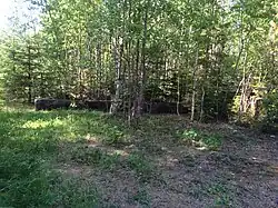 Фундамент финского вокзала.