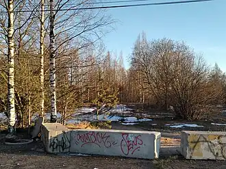 Участок будущей трассировки у Заповедной аллеи