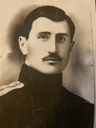 Орцхо Мальсагов будучи офицером царской армии