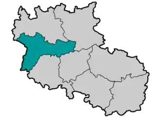 Островский уезд (Островскій уѣздъ) на карте