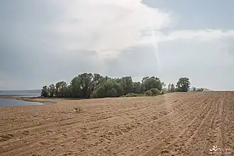 Вид на остров с Новой Дамбы, 2019 год