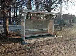 Пассажирский павильон.