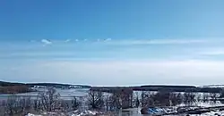 Кубня у села Турминское в паводок