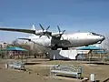 Памятник самолёту Ан-12