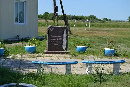 Памятник воинам-интернационалистам