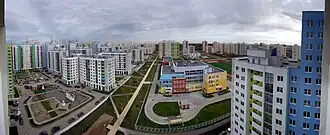 Вид на район в 2011 году