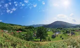 Панорама села