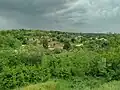 Панорамный вид на село