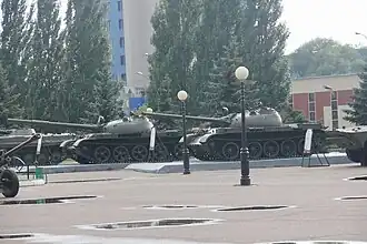 Танки Т-62, Т-55