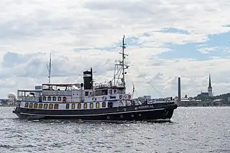 Пароход «Адмирал». Таллинский залив, 2014&nbsp;год