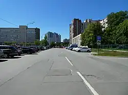 Вид в сторону Галерного проезда