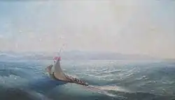 «Парусник в море», 1898. Художественный музей, Сочи