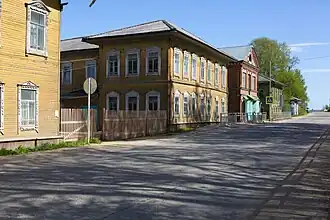 Улица Первомайская в сторону Комсомольской (май 2018)