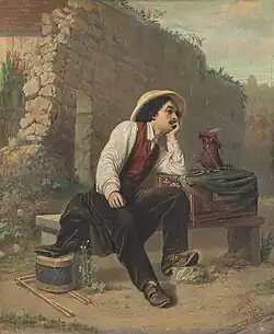 Шарманщик. 1863. Государственная Третьяковская галерея