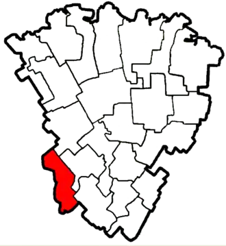 Першотравенский сельский совет на карте