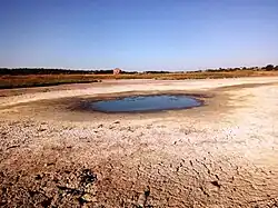 Высохшее озеро