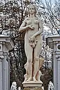 Статуя «Ева» (1718). ГМЗ «Петергоф», Санкт-Петербург.