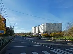 Вид на юг от пересечения с Ботанической улицей