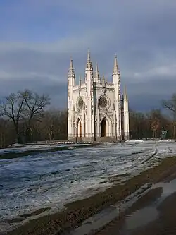 Капелла весной 2009 года