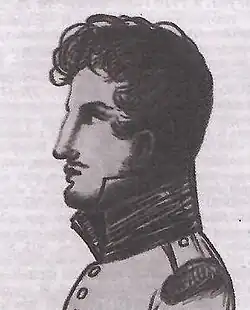 И. А. Петин (рисунок К. Н. Батюшкова)