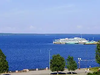 Петрозаводская губа (вид с улицы Пушкинской)