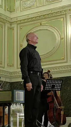 Пино де Витторио на фестивале Earlymusic. Санкт-Петербург, 17.09.2014. Академическая капелла.