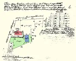 План владения С. Г. Калустовой (б. Остермана). 1816.