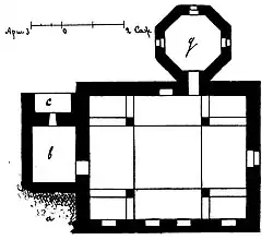 План мечети и мавзолея