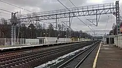 Вид в сторону станции Ховрино