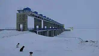 Шлюзы Интумакского водохранилища